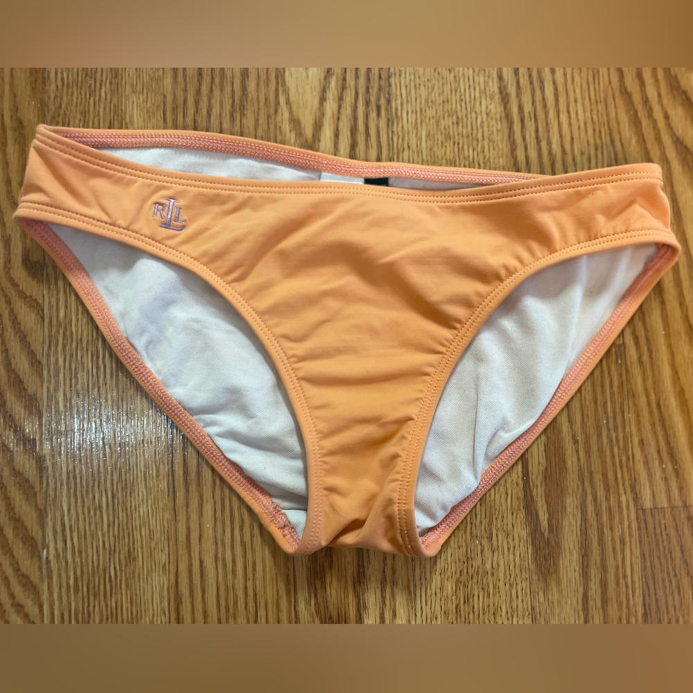 Ralph Lauren coral bikini bottoms